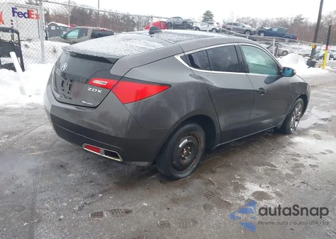 2010 Acura Zdx z USA, uszkodzony, nr VIN 2HNYB1H47AH501596